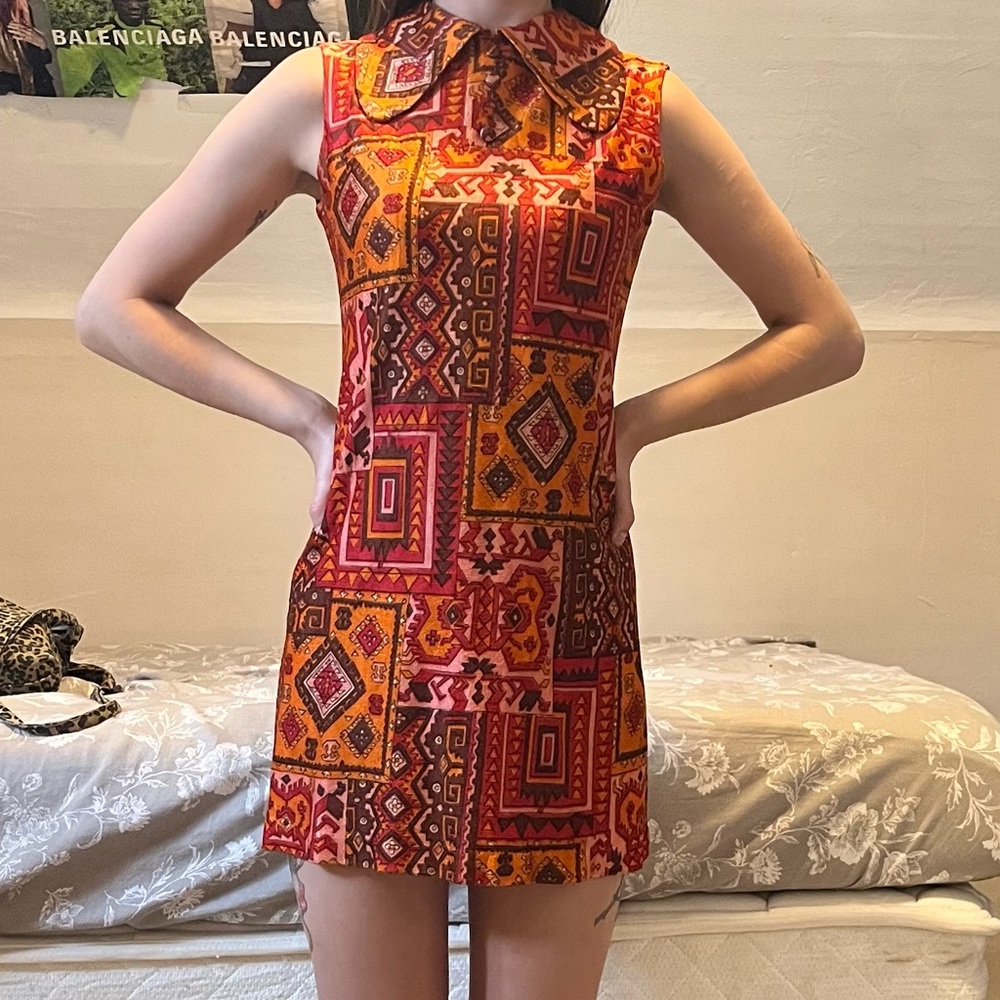 vintage mini dress